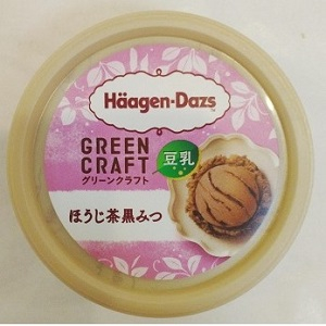 ハーゲンダッツ ミニカップグリーンクラフト ほうじ茶黒みつ １１０ｍｌ