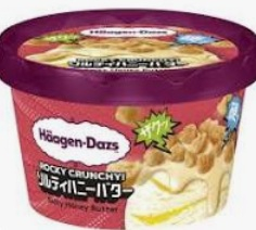 ハーゲンダッツ ミニカップロッキークランチソルティハニーバター 87ｍｌ
