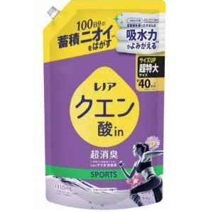 Ｐ＆Ｇ レノアクエン酸ｉｎ超消臭 ＳＰＯＲＴＳ リフレッシュリリーの香り 超特大サイズ １１１０ｍＬ
